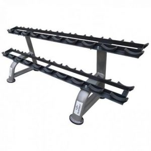 10 Pairs dumbells rack