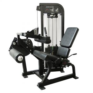 Hammer strength seated leg curl machine